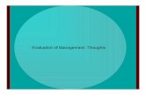 Evaluation of Management Thoughts - Dronacharyaggn.dronacharya.info/.../IIIsem/Evaluation-Management.pdf2-14 Four Principles of Scientific Management 4) Establish a fair or acceptable