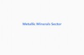 Metallic Minerals Sector - MESTEEL.COM Minerals Sector . ... Ophiolites & Melange zone ... METALLOGENIC ZONES OF PAKISTAN . Indo Pakistan Shield Rocks of Sargodha,