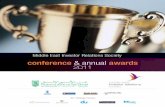 conference & annual awards 2011 - Investor Relations in ...s/annual-awards... · conference & annual awards 2011 ... IR Training and Qualifications, ... Cazenove before joining Rothschild