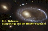 11.1 Galaxies: Morphology and the Hubble Sequencegeorge/ay21/Ay21_Lec11.pdf · “proto-dwarf” gas clouds came together to form larger galaxies ... Note: large change in ... If