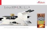 Leica DMi8 M / C / A DMi8... · Leica DMi8 M / C / A Invert the Game ... You can choose between manual, coded, ... AutoMAtion the Leica DMi8 A makes changing