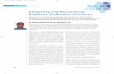 Integrating and Streamlining Biopharm Purification Processes · pharmaceutical production has been fermentation ... new and existing growth media, and increasing cell ... Final formulation