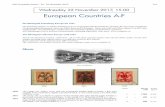 European Countries A-F - Amazon Web Servicesf660b8feb5396b87e648727b5bf147a985cd65b2-customer-media.s3.am… · The collections can be fully viewed in our online catalogue ... covers,