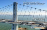 San Francisco Bay Area Toll Bridge Seismic Retrofit and ... · Released: May 2015 San Francisco Bay Area Toll Bridge Seismic Retrofit and Regional Measure 1 Programs 2015 First Quarter