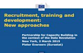 Recruitment, training and development: New approaches …unstats.un.org/unsd/statcom/statcom_2015/seminars/hig… ·  · 2015-05-012015-03-02 · Eurostat Recruitment, training and