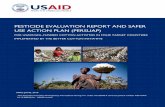 PESTICIDE EVALUATION REPORT AND SAFER USE … · PESTICIDE EVALUATION REPORT AND SAFER ... BCI exists in order to respond to the current impacts of ... (BEOs) in the Bureaus for Africa