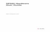 Xilinx UG526 SP605 Hardware User Guide, User Guide Hardware User Guide UG526 (v1.8) September 24, 2012 8