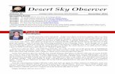 December - The Desert Sky Observer ·  · 2012-07-29Desert Sky Observer Volume 31 Antelope Valley Astronomy Club Newsletter December 2011 Up-Coming Events ... NASA's Spitzer Space