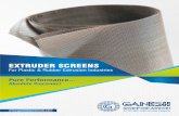 EXTRUDER SCREENS - web designing company in ...9appleweb.com/ganesh/pdf/catalog.pdf• Kidney Shaped Filters for German Made Screen Changers • Twilled Reversible Dutch Weave Screen