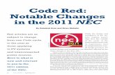 Code Red: Notable Changes in the 2011 NEC - Solar Trainingsolpowerpeople.com/.../2013/10/Notable-Changes-in-the-2011-NEC.pdf · Notable Changes in the 2011 NEC By Rebekah Hren and