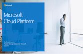 Microsoft Cloud Platform - Ferrantiferranti.be/sites/default/files/microsoft_cloud_platform... ·  · 2015-02-26Microsoft Cloud Platform Kris Vandermeulen ... for your business transformation