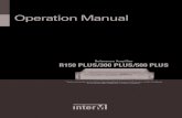 Operation Manual - America Inter-M · Operation Manual Reference Amplifier R150 PLUS/300 PLUS/500 PLUS ... Schematic ... - R500 PLUS A 2U rack space, 2 ...