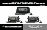 ICE 35, ICE 45, ICE 55 Installation and Operations Manual · ICE 35, ICE 45, ICE 55 Installation and Operations Manual 531611-1_A. ii ... Dense, large objects such as fish, thick