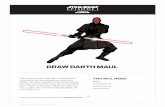 DRAW DARTH MAUL - The English Blog · Ever wanted to draw Star Wars characters and vehicles just like the ... with these easy-to-follow steps how to draw Darth Maul. Steps 1-5 are