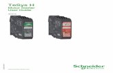 TeSysH DOCA0111EN-01 04/2016 TeSysH - … DOCA0111EN-01 04/2016 TeSysH Motor Starter User Guide 04/2016 2 DOCA0111EN-01 04/2016 The information provided in this documentation contains