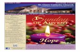 December First Sunday of Advent St. Clare Catholic … 3, 2017 First Sunday of Advent 1950 Junction Blvd., Roseville, CA 95747 • (916) 772-4717 •