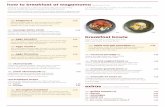 how to breakfast at wagamama - Gatwick Airport · how to breakfast at wagamama served until 11am 160 | coconut porridge (v) 4.95 ... ramen noodles, toppings and garnishes, all served