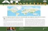 Asian Institute of Technology SEPTEMBER 2017 · Asian Institute of Technology SEPTEMBER 2017 INSIDE ISSUE.. . Recent News / Happenings at AIT ... AIT’s Advanced Robotics Laboratory