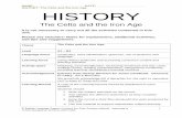 NAME: DATE: HISTORY: The Celts and the Iron Age HISTORY Topic - The Celts and the Iron... · Keeping their own files with good examples of the work ... Solve the secret code Look