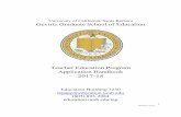 Application Handbook 17 - Gevirtz Graduate School of … Constitution Requirement ... Bachelor’s Degree . CPR (adult, child & infant) ... TB Clearance . ... Applicants must also