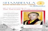 newsletter JUlY 2015 the 20th anniversary of The Sakyong ... · On Sunday July 5th, 2015, the Sakyong, Jamgön Mipham Rinpoche will celebrate the 20th anniversary of his enthronement