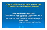 Energy Efficient Scheduling Techniques For Real-Time ...courses.cs.tamu.edu/rabi/cpsc689/lectures/Lowpower Scheduling RT... · DPM – Dynamic Power Management LPS – Low power Scheduling.
