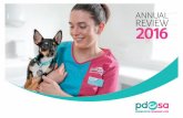 ANNUAL REVIEW 2016 - pdsa.org.uk · Contents 04 PDSA by numbers 06 A message from Jan McLoughlin, our Director General 8 What we do: Preventing Educating Treating 22 Understanding