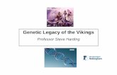 Genetic Legacy of the Vikings - nottingham.ac.uk · g DNA is a ‘text ... Adam, Allin, Alleyne, Andrew, Ball, Barber, Barker, Barrell, Barrow, Bailiff, ... Whitelaw, Whitfield, Whitmore,