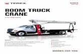 Sales Flyer Boom Truck crane - Terexweb/@cra/... · Sales Flyer Boom Truck crane 19 Ton Lifting ... Refer to the appropriate Operator’s Manual for instructions on the proper use