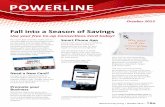 powerline - cornbeltenergy.com · powerline A monthly newsletter ... Save $300 any project of $3,000 or more. Cannot combine with other offers. Blue Fish estate Sales ... Tarvin’s