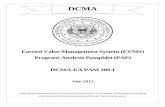 Earned Value Management System - System Surveillance · Defense Contract Management Agency. PAMPHLET. Earned Value Management System (EVMS) Program Analysis Pamphlet (PAP) ... TABLE