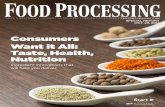 Consumers Want it All: Taste, Health, Nutrition · Want it All: Taste, Health, Nutrition ... The human body can make DHA from the flax-type omega-3s, ... component acts independently