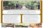 Your Celebration at the Tiffin Centre - Home - NVCA Documents/Tiffin Centre...Your Celebration at the Tiffin Centre At the Tiffin Centre for Conservation you’ll find a beautiful,