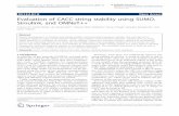 RESEARCH Open Access Evaluation of CACC string stability ... · PDF fileRESEARCH Open Access Evaluation of CACC string stability using SUMO, Simulink, and OMNeT++