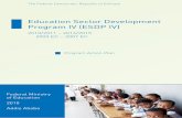 Education Sector Development Program IV (ESDP IV)info.moe.gov.et/ggdocs/ESDPIV.pdfEducation Sector Development Program IV (ESDP IV) ... Key performance indicators 93 ... Education
