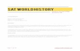 SAT World History - CollegeRev Philippinescollegerev.weebly.com/uploads/2/1/6/9/21690608/sat_wh.pdfSAT World History 2TCEVKEG ... A. Konrad Adenauer B. Nikita Khrushchev C ... organizational
