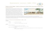 Diplomatic Letters 1683-1744 - Sejarah Nusantara · Diplomatic Letters 1683-1744 Rulers in Asia (1683 ... Nizam ad-Din Abd al-Basir ... 27 Apr 1686), Imam of Yemen Muhammad III un-Nasir