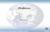 Diabetes - WHO Health Department of Chronic DiseDepartment of Chronic Diseases and Health Promotionases and Health Promotion Organization Three major types of diabetes