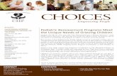choices - California Hospice and Palliative Care … C a l i f o r n i a H o s pice F o u n d a t i o n choices Empowering People ContaCt Contents california hospice Foundation 3841