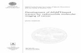 Development of ADAPT-based tracers for radionuclide ...uu.diva-portal.org/smash/get/diva2:1130742/FULLTEXT01.pdf · Development of ADAPT-based tracers for radionuclide molecular imaging