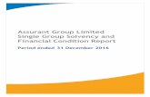 Assurant Group Limited Single Group Solvency and … Group Limited Single Group Solvency and Financial Condition Report 3 D.3 Other liabilities 54 D.4 Alternative methods for valuation