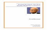 Deming Revisited: The Real Quality Model for Commerce · Preface v Acknowledgments vii Introduction 1 The Breath and Depth of Deming’s Thinking 1 How Deming Presents the Details