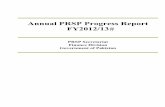 Annual PRSP Progress Report FY2012/13 - Finance · Annual PRSP Progress Report FY2012/13 ... Chapter 3 explores the progress made under programs launched for the Poor and ... Chapter