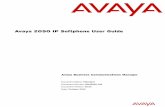 Avaya 2050 IP Softphone User Guide - Help and Contact | … ·  · 2015-12-09use without the express written consent of Avaya can be a criminal, ... Avaya 2050 IP Softphone User