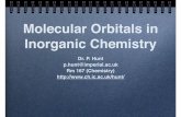 Molecular Orbitals in Inorganic Chemistry Molecular Orbitals in Inorganic Chemistry ... valence shell electron pair repulsion theory ... z-axis is along the bond (why?) see Figure
