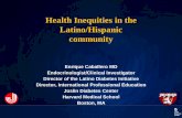 Health Inequities in the Latino/Hispanic communitymain.diabetes.org/dorg/disparities-partnership-fourm/session-4-day... · The Hispanic Population in the United States. ... If my