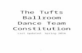 sites.tufts.edu · Web viewThe Tufts Ballroom Dance Team Constitution Last Updated: Spring 2016