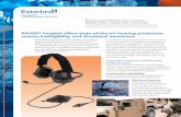 RA5001 headset offers state-of-the-art hearing protection ...celte-srl.com/wp-content/uploads/2016/10/ECCS_Racal_Acoustics_RA... · © 2014 Esterline Technologies Corporation. “Racal