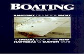 Reprint from Boating...1,400 hp each. The larg- est option, ... ter shaft transmits the power from engine to prop. ... couver, using over 40 hp.
