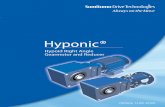 Hyponic® - RMG INDUSTRIAL Adjunts/SUMITOMO/Hyponic.pdfAll-steel hypoid gear design transmits torque more ... (smaller HP motor) without sacrificing output shaft torque. ... RPM HP